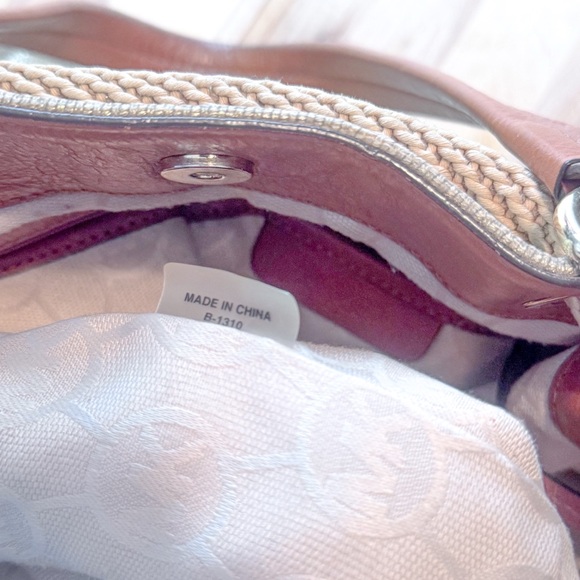 MICHAEL Michael Kors Metallic Gold Rope Tassel Shoulder Bag - Picture 6 of 16